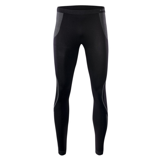 Mens thermal underwear bottom HI-TEC Buraz Bottom Black-Gray