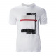 Men's T-shirt HI-TEC Baris, White Men's T-shirt HI-TEC Baris, White