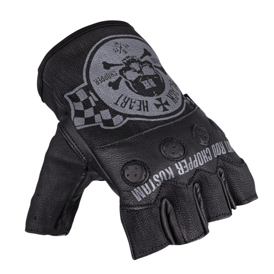 Moto gloves W-TEC Black Heart Wipplar - Black