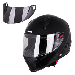 Motorcycle helmet W-TEC NK-863, Black gloss