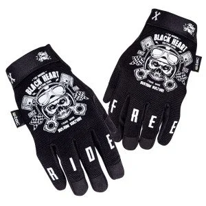 Motorcycle gloves W-TEC Piston Skull Motorcycle gloves W-TEC Piston Skull