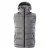 Mens quilted vest HI-TEC Calisto II smoked pearl