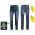 Mens moto jeans W-TEC Oliver - denim