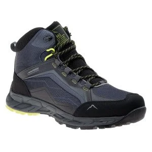 Mens shoes ELBRUS Embawa MID WP, Gray / Black / Lime Mens shoes ELBRUS Embawa MID WP, Gray / Black / Lime