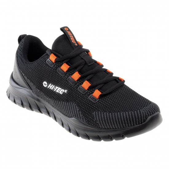 Mens shoes HI-TEC Herami, Black / Gray / Orange Mens shoes HI-TEC Herami, Black / Gray / Orange