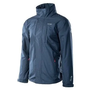 Mens hiking jacket HI-TEC Desna, Dark Blue Mens hiking jacket HI-TEC Desna, Dark Blue
