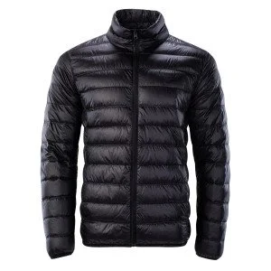 Mens Quilted Jacket IGUANA Blanco Black Mens Quilted Jacket IGUANA Blanco Black
