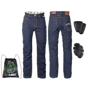 Mens motorcycle pants W-TEC Resoluto, Blue Mens motorcycle pants W-TEC Resoluto, Blue