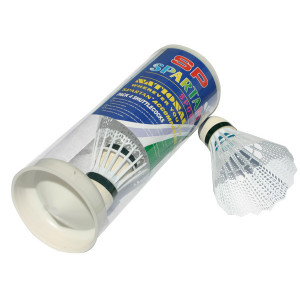 Badminton feathers SPARTAN Neonballe