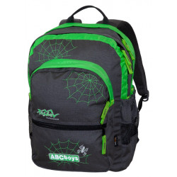 Backpack TASHEV ABC Boys - Gray / Green