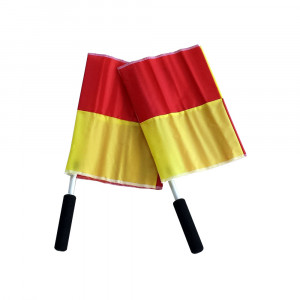 Flags for football line referee SPARTAN