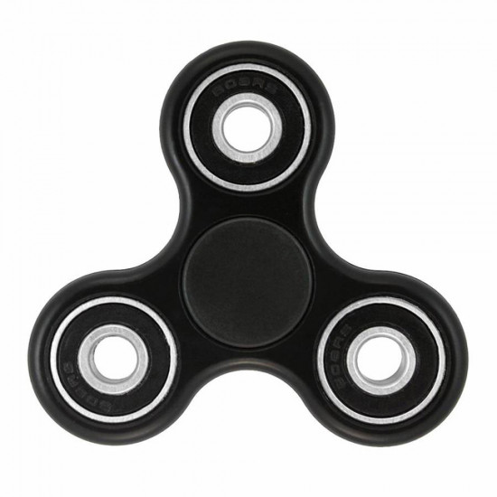 Fidget Tri-Spinner, Black Fidget Tri-Spinner, Black