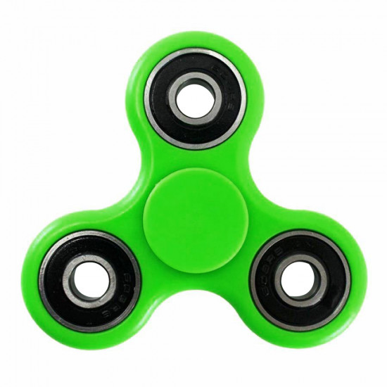 Fidget Tri-Spinner, Green Fidget Tri-Spinner, Green