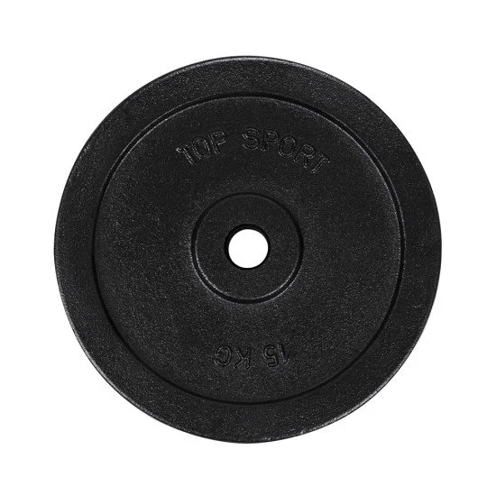 Cast iron disc TOP SPORT Castyr 15 kg