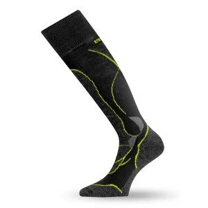 Ski socks LASTING STW - black, green Ski socks LASTING STW - black, green