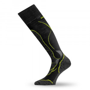 Ski socks LASTING STW - black, green