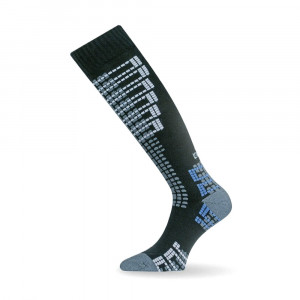 Ski socks LASTING SUB, Black