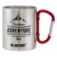 Thermo cup with carabiner HI-TEC Kubek Kap