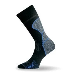 Thermo socks LASTING SCR, Black with blue