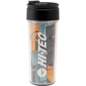 Thermo cup HI-TEC Whip 400 ml, Orange / Blue