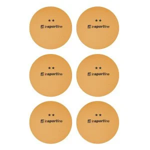 Table tennis balls inSPORTline Elisenda S2 ** 6 pieces Table tennis balls inSPORTline Elisenda S2 ** 6 pieces