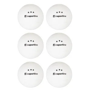 Table tennis balls inSPORTline Elisenda S3 *** 6 pieces Table tennis balls inSPORTline Elisenda S3 *** 6 pieces