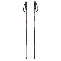 Hiking poles inSPORTline Treking, Dark brown