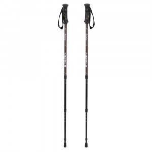 Hiking poles inSPORTline Treking, Dark brown