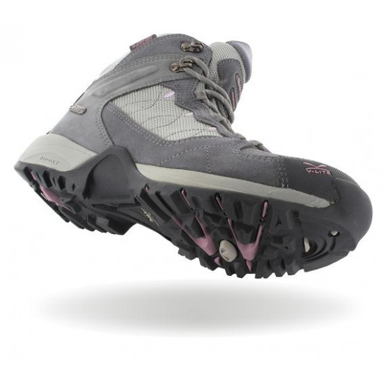Womens Hiking boots HI-TEC V-Lite Malvern Mid WP Wos, Gray
