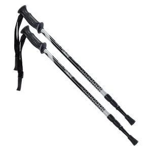 Hiking polesHI-TEC Lapland,  Black matt / Gray