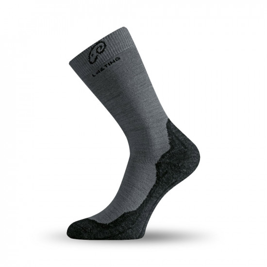 Merino wool trekking socks LASTING WHI, Grey