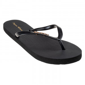 Women's flip flops AQUAWAVE Crystal, Black