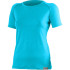 Womens merino wool thermal t shirt LASTING ALEA-5555 - blue