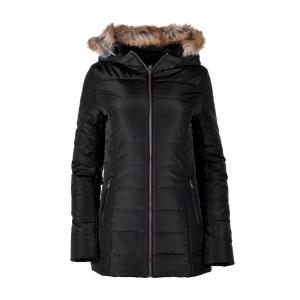 Womens quilted coat HI-TEC LADY EVA black