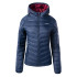 Womens quilted jacket HI-TEC Lady Carson blue nights