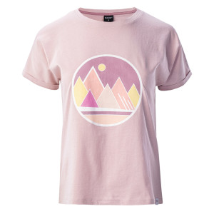 Women's t-shirt HI-TEC Lady Elon - Pink