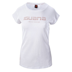 Womens T-Shirt IGUANA Nuka W white