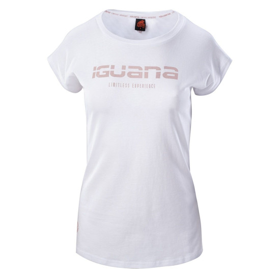 Womens T-Shirt IGUANA Nuka W white