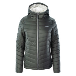 Womens winter jacket HI-TEC Lady Ibanez-beluga-dove