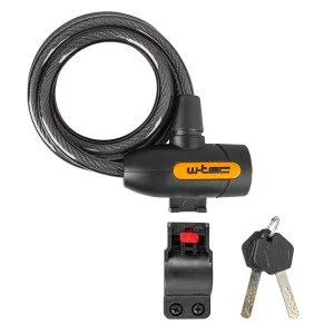 Bicycle locking device W-TEC Evakko 10x1800mm Bicycle locking device W-TEC Evakko 10x1800mm