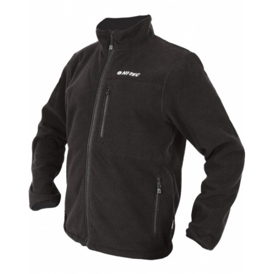 Fleece jacket HI-TEC Polaris, Black Fleece jacket HI-TEC Polaris, Black