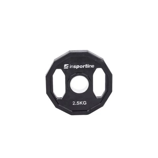 Rubber Coated Olympic Weight Plate Set inSPORTline Ruberton