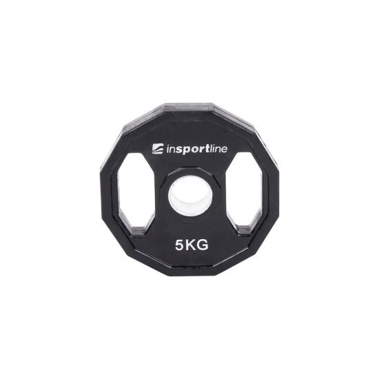 Rubber Coated Olympic Weight Plate Set inSPORTline Ruberton