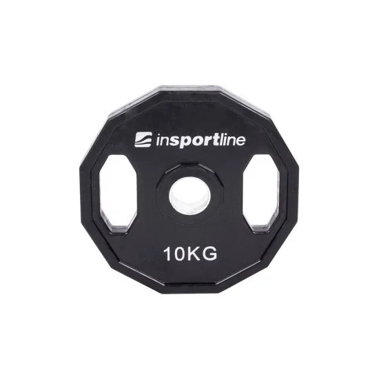 Rubber Coated Olympic Weight Plate Set inSPORTline Ruberton