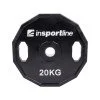 Rubber Coated Olympic Weight Plate Set inSPORTline Ruberton