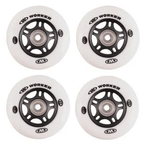 Set 4 pcs – Wheels 80mm and Bearing ABEC-7 chrome Set 4 pcs – Wheels 80mm and Bearing ABEC-7 chrome