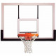 Basketball board Plexiglas YAKO, 180x105 cm