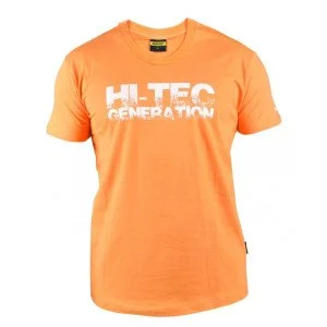 T-Shirt HI-TEC Generat, Orange T-Shirt HI-TEC Generat, Orange