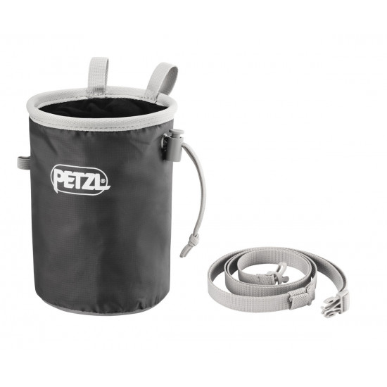 Bag for magnesium PETZL BANDI, Gray