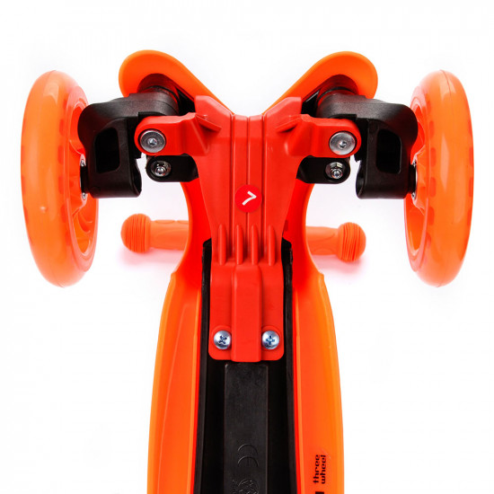 Scooter METEOR three-wheel, Orange Scooter METEOR three-wheel, Orange